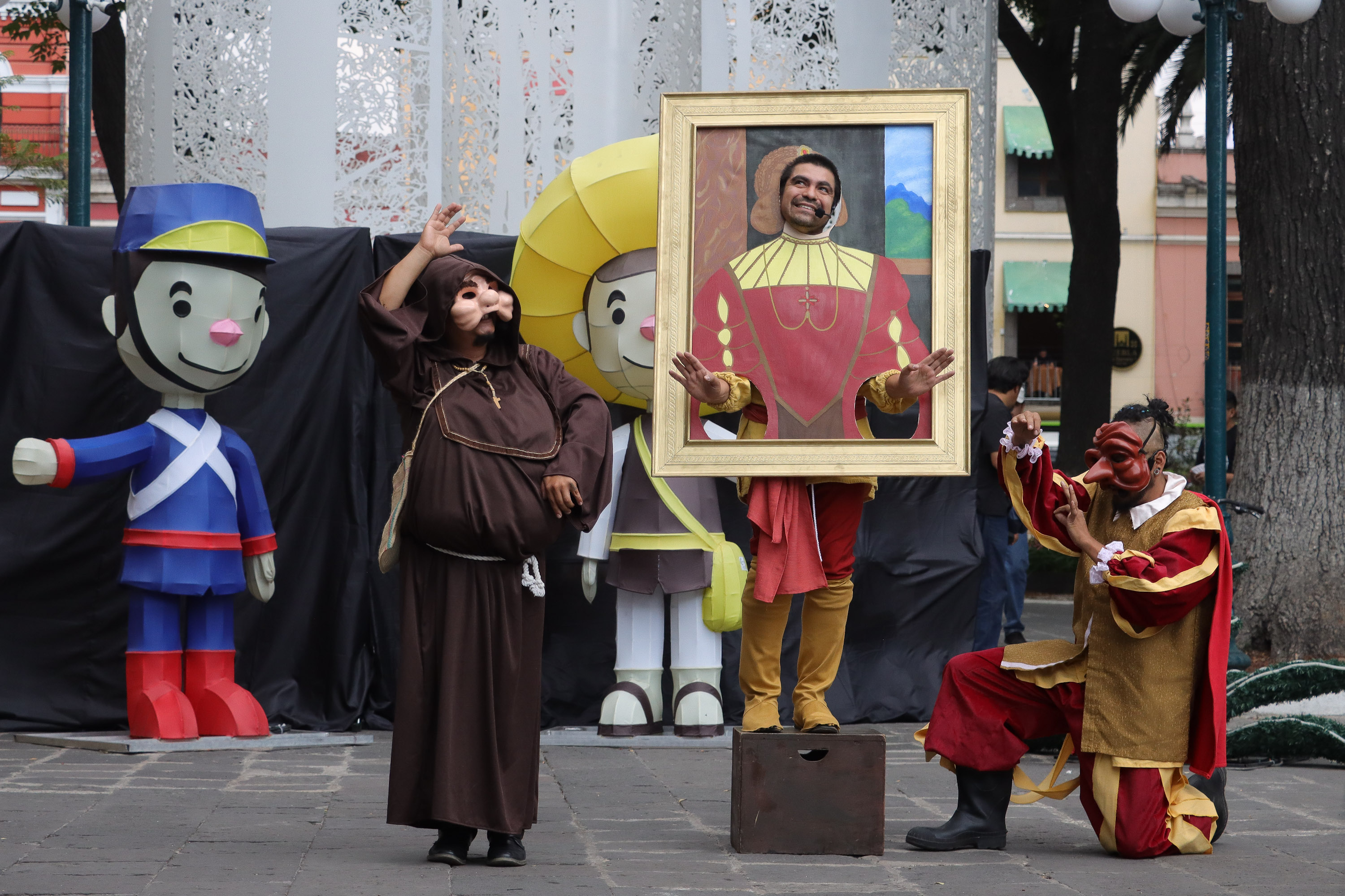 Se presenta la obra de la compañía T.E.T.I.E.M Gran Retablo de las Maravillas