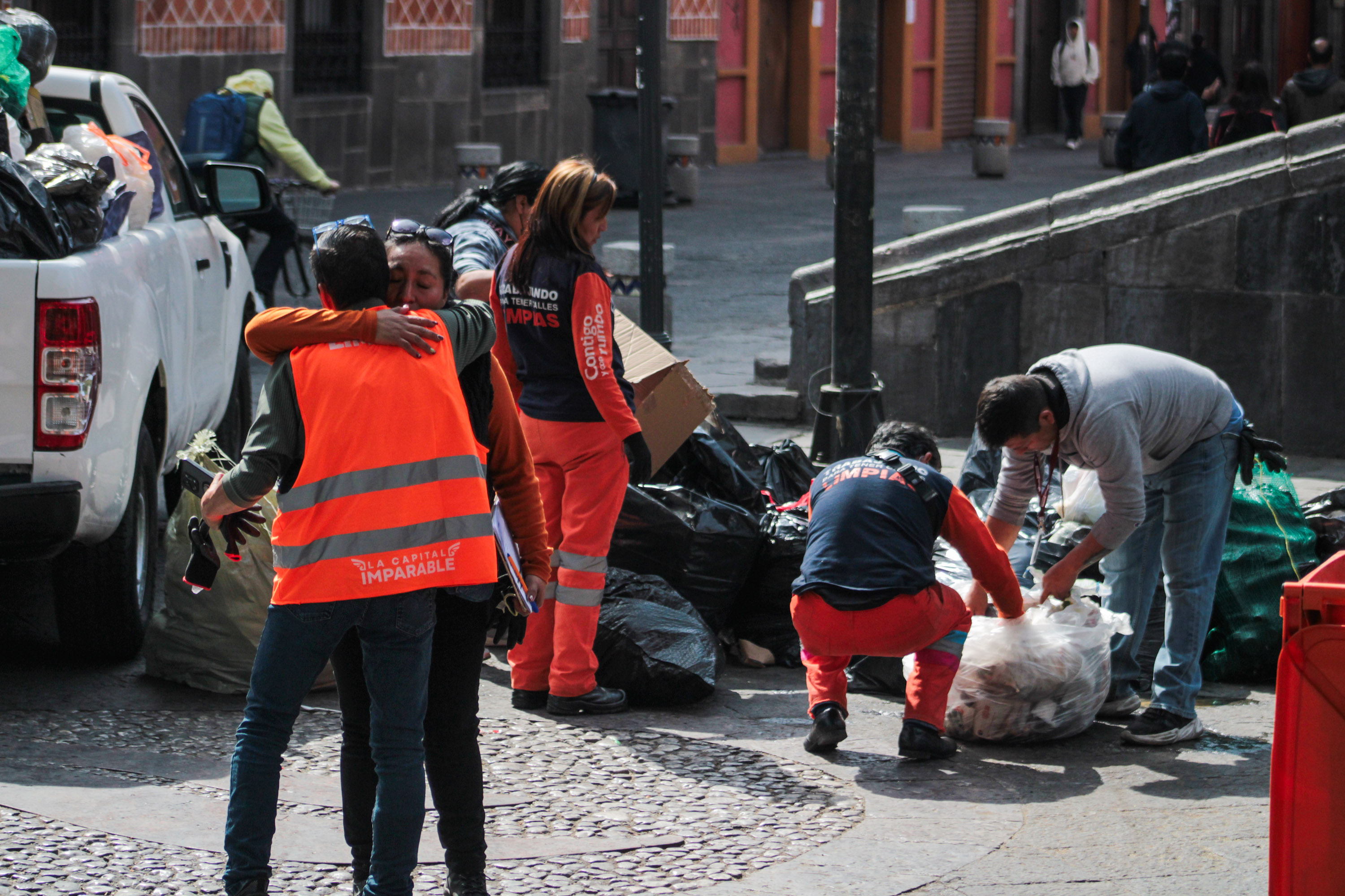 VIDEO Calles del Centro Histórico de Puebla lucen limpias