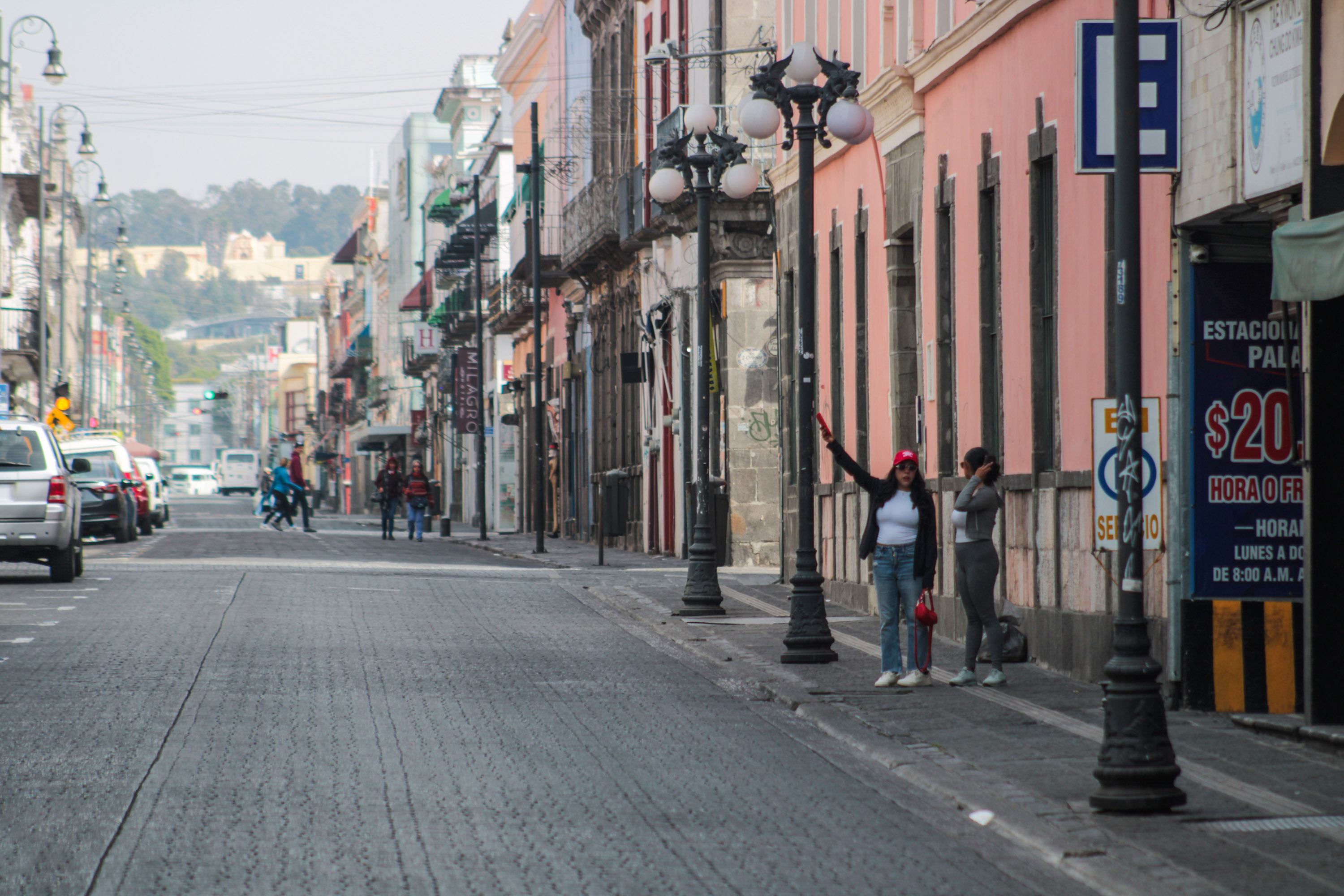 VIDEO Luce tranquilo el Centro Histórico de Puebla en el primer día del 2025