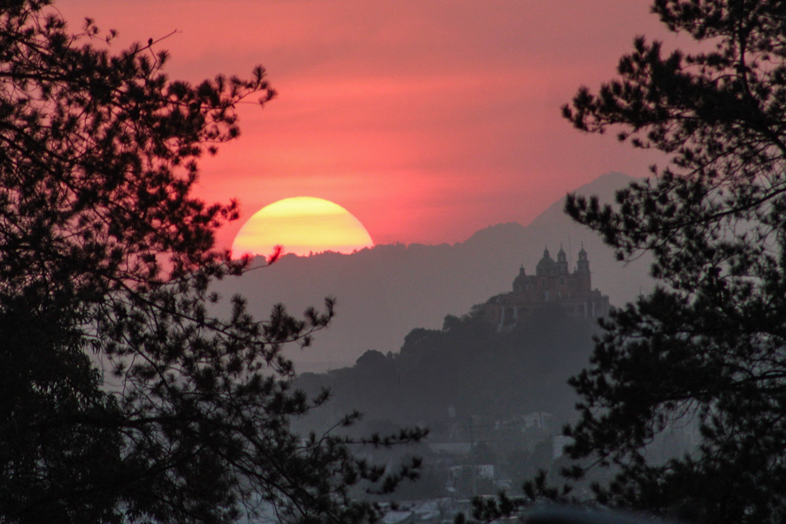 VIDEO Así fue el primer atardecer de este 2025