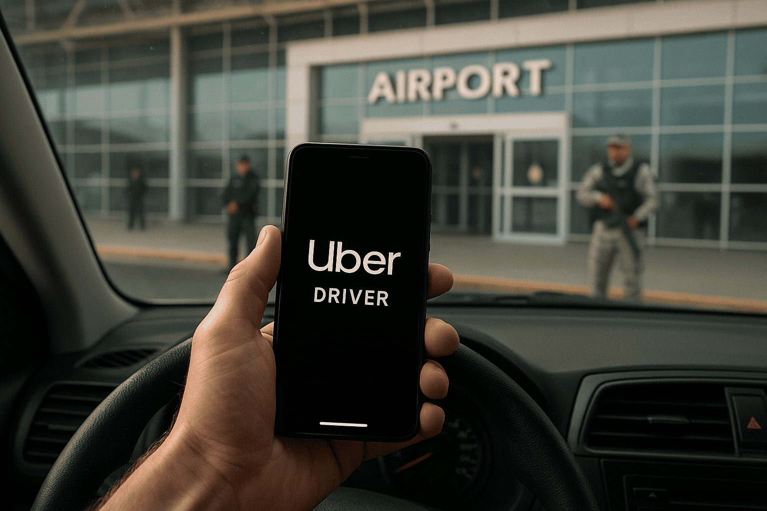 Conductores de apps denuncian persecución en aeropuertos de México