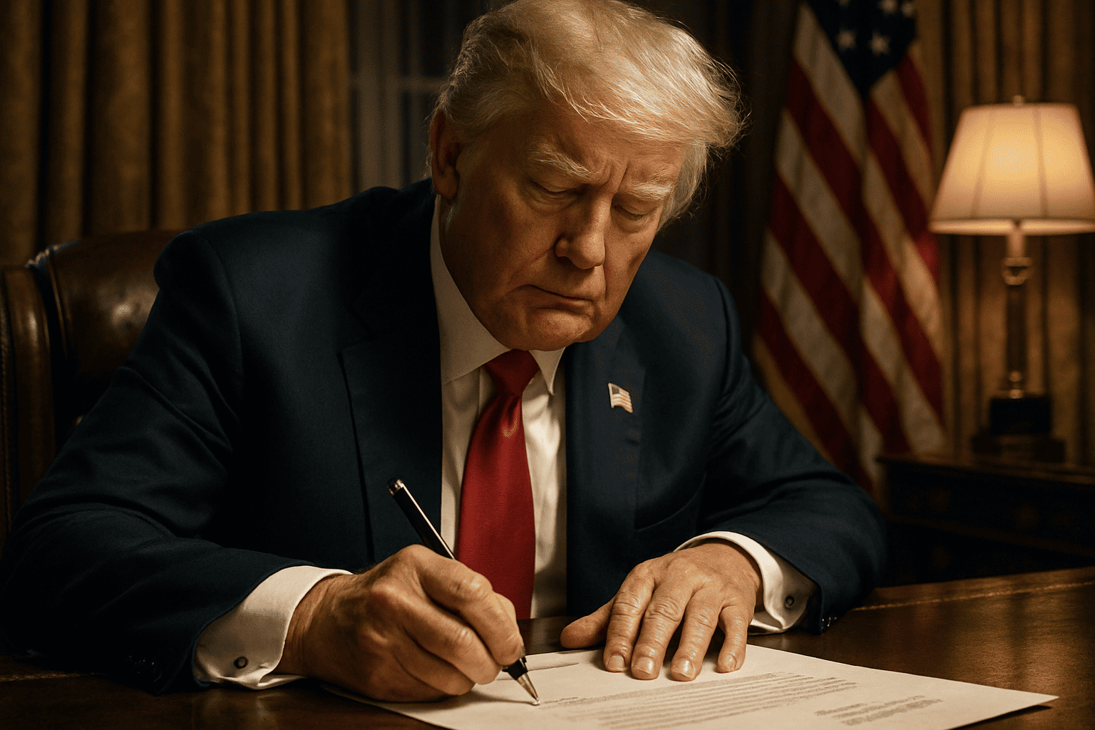 Trump despide a funcionaria de Biden por "falsificar cifras de empleo"