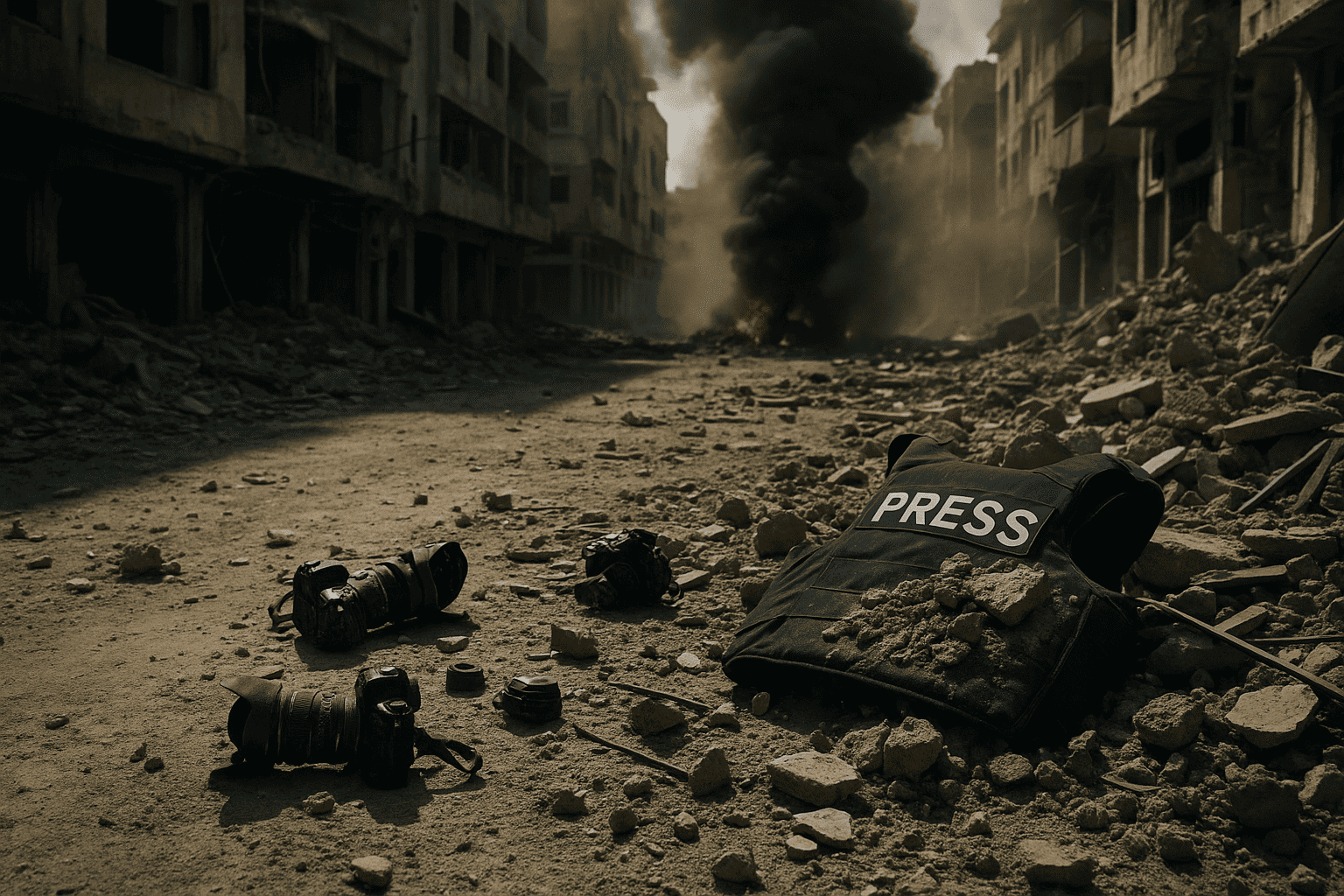Mueren cuatro periodistas de Al Jazeera en bombardeos israelíes en Gaza