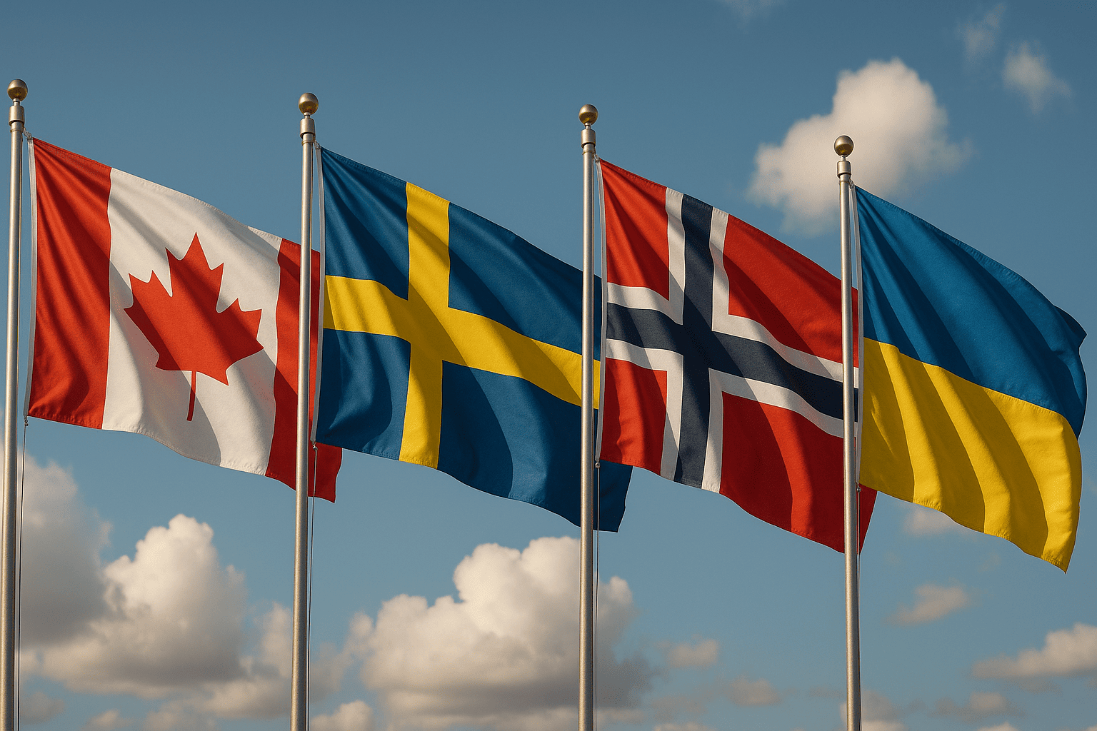 Canadá, Suecia y Noruega anuncian nuevos acuerdos de apoyo militar a Ucrania