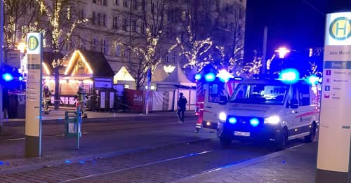 VIDEO Tragedia en Alemania: auto atropella a multitud en mercado navideño