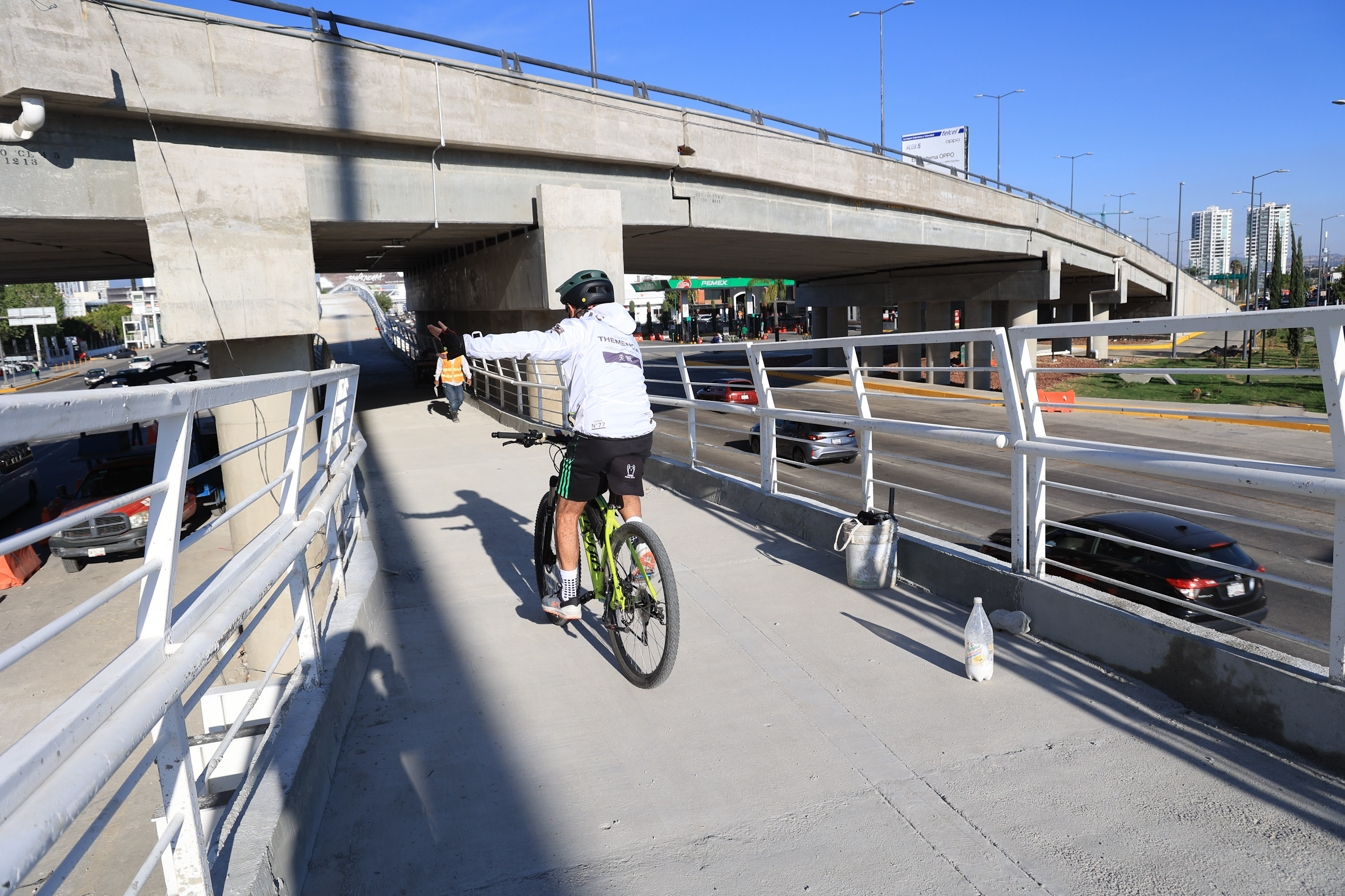 Ya fue reabierta la Ciclovía de la Vía Atlixcáyotl