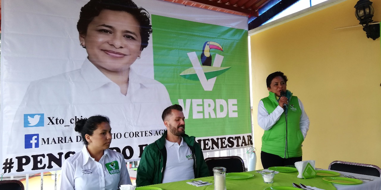 Candidata deja al Verde y se suma al Frente en Huauchinango