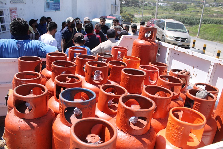 Aplican, otra vez, aumentos al costo del tanque de gas en Puebla