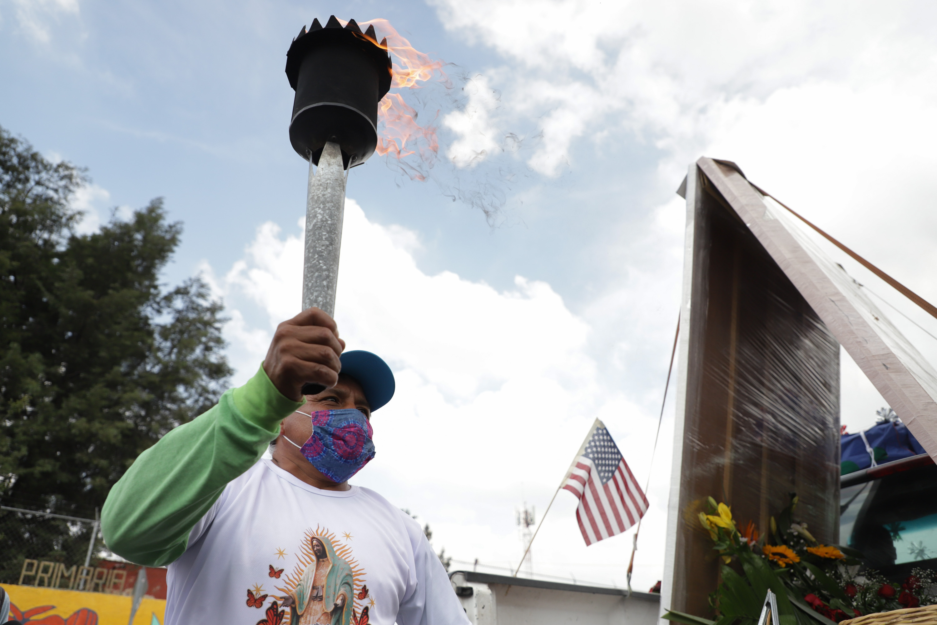 Antorcha Guadalupana recorrerá las calles de Puebla en septiembre 