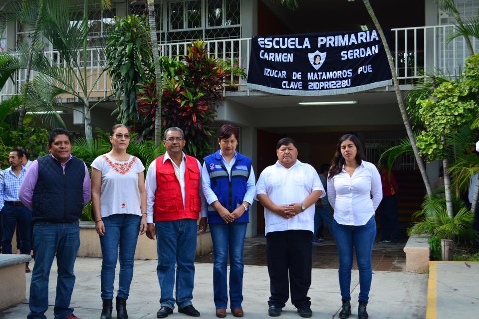 Acarrean gente al arranque de reconstrucción de Izúcar