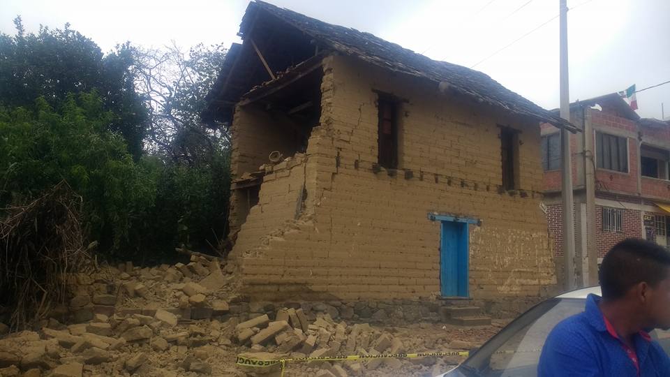 Ayuda no llega a San Antonio Alpanocan a 2 días del sismo