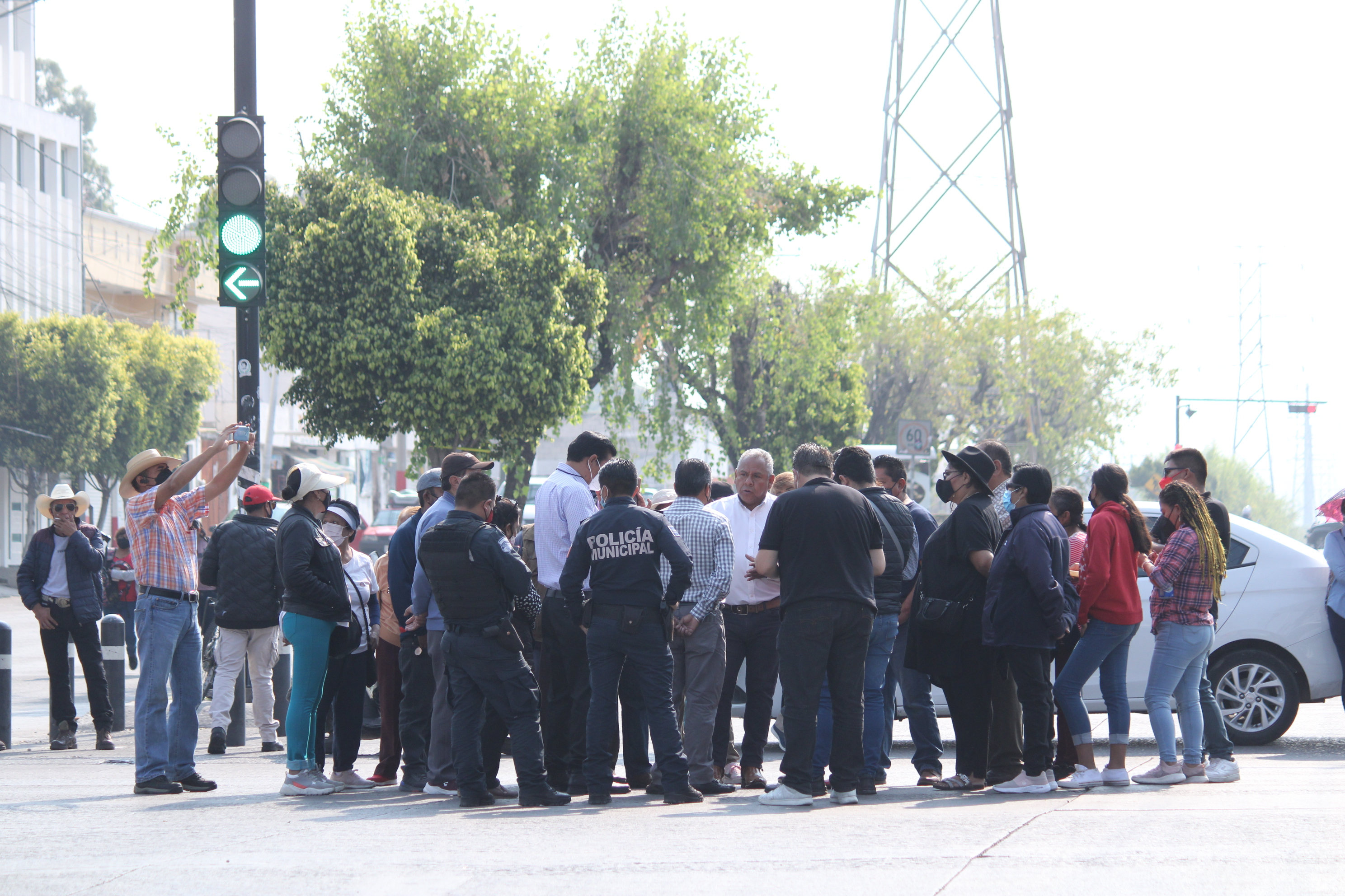 Cierran avenida Las Torres y Bulevar Valsequillo
