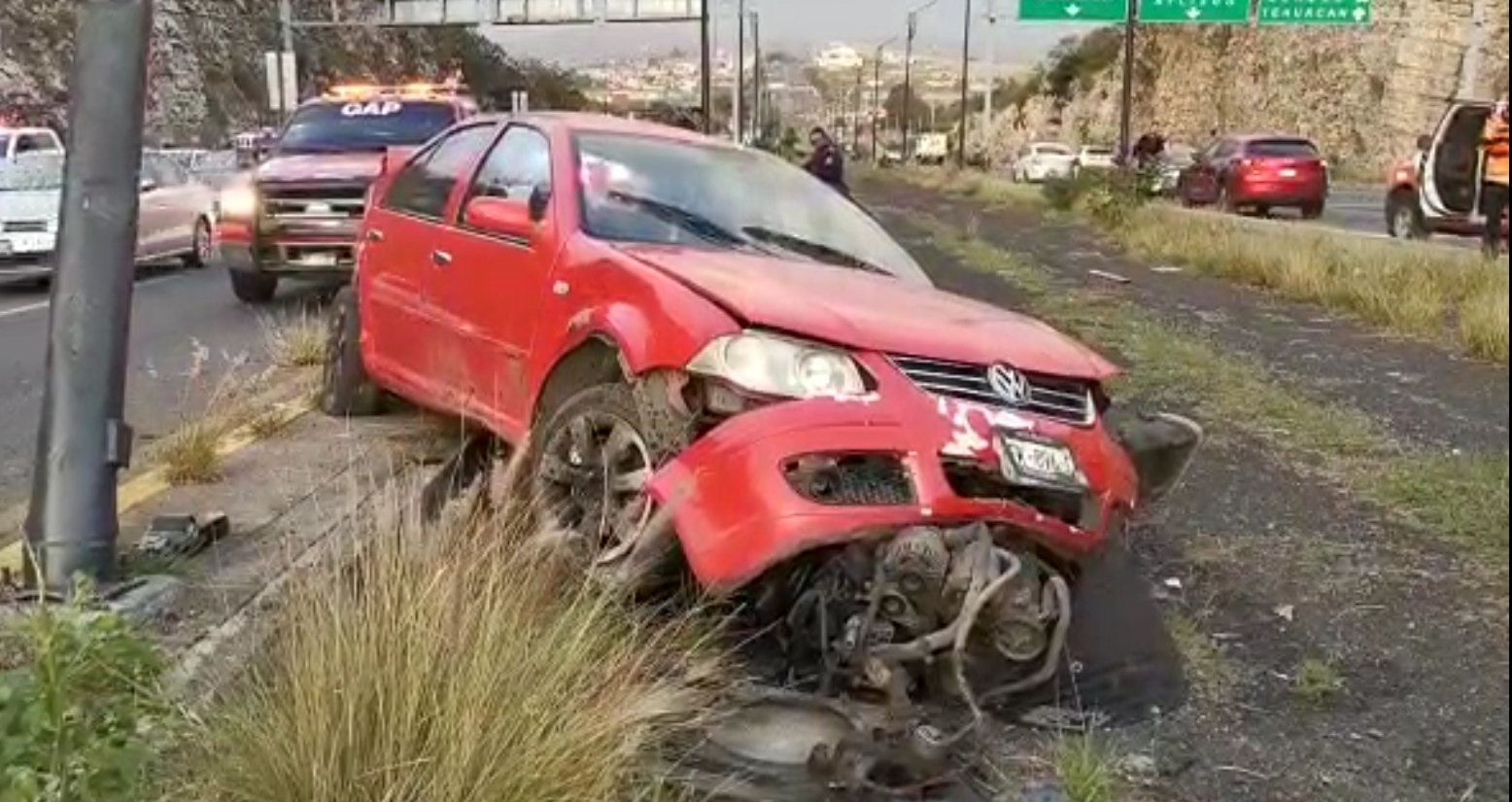 En este 2022 se han registrado 68 accidentes en el Periférico Ecológico