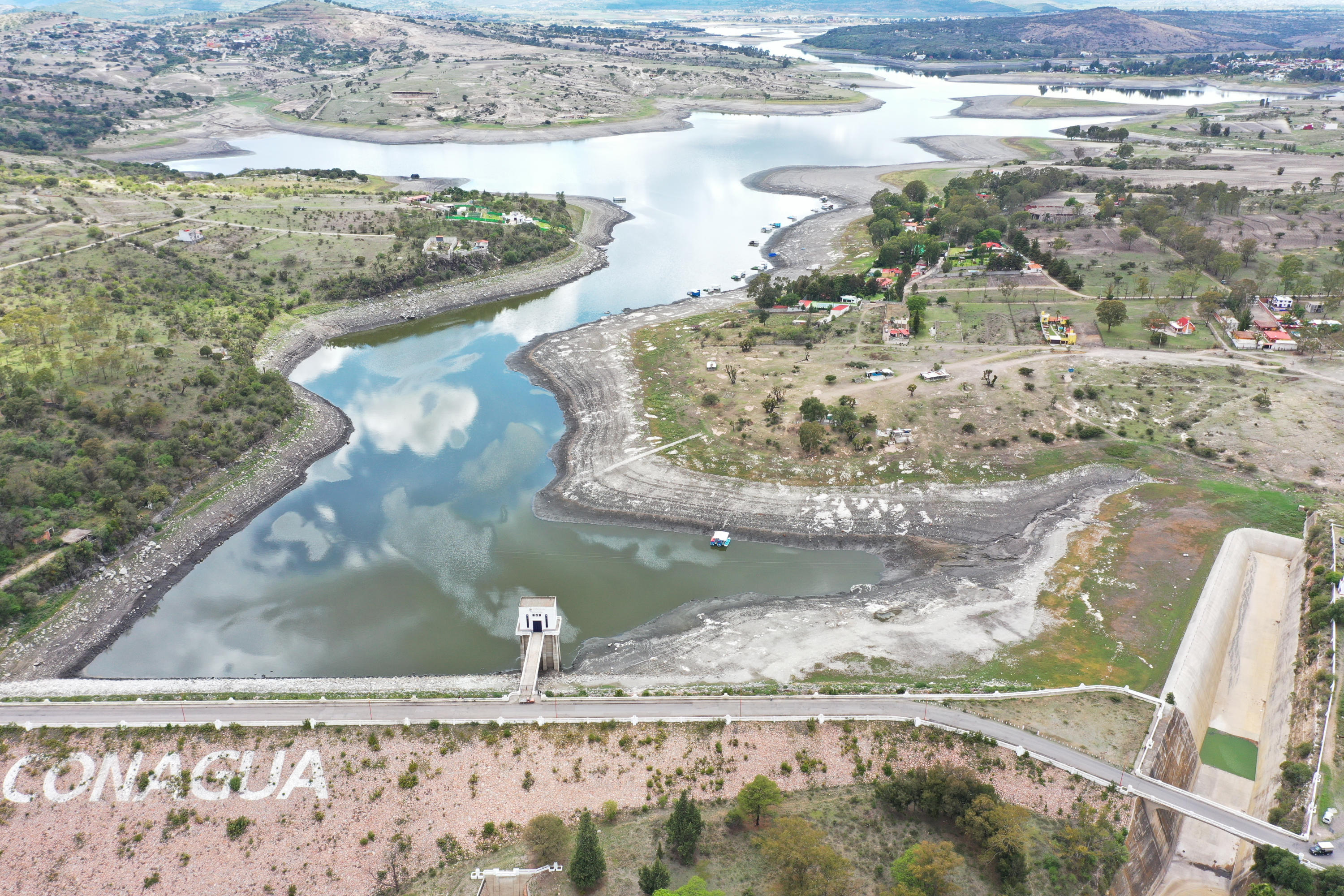 Presa de Valsequillo registra un almacenamiento de agua del 55.5%