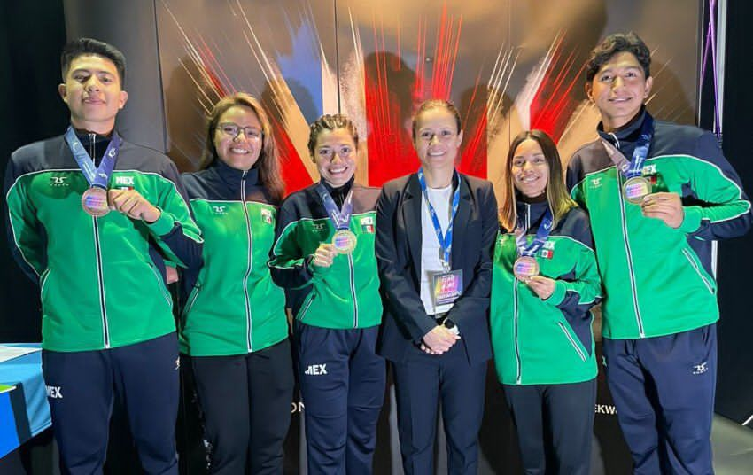  Selección Nacional de ParaTaekwondo sumó cuatro medallas en Campeonato Europeo