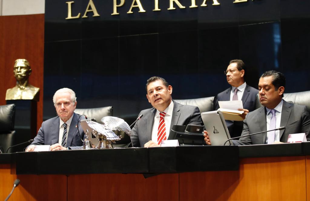 Se instala Comisión Permanente con Armenta como presidente del Congreso de la Unión