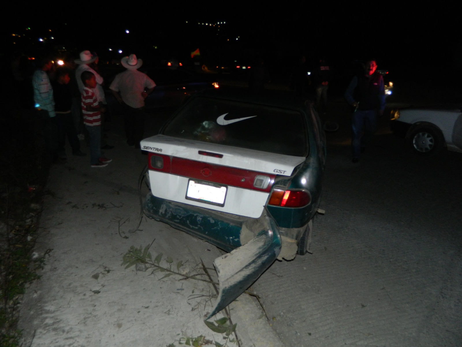 Choque entre autos deja un par de heridos en Xicotepec