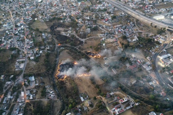 En este inicio de año, el estado de Puebla registra 16 incendios