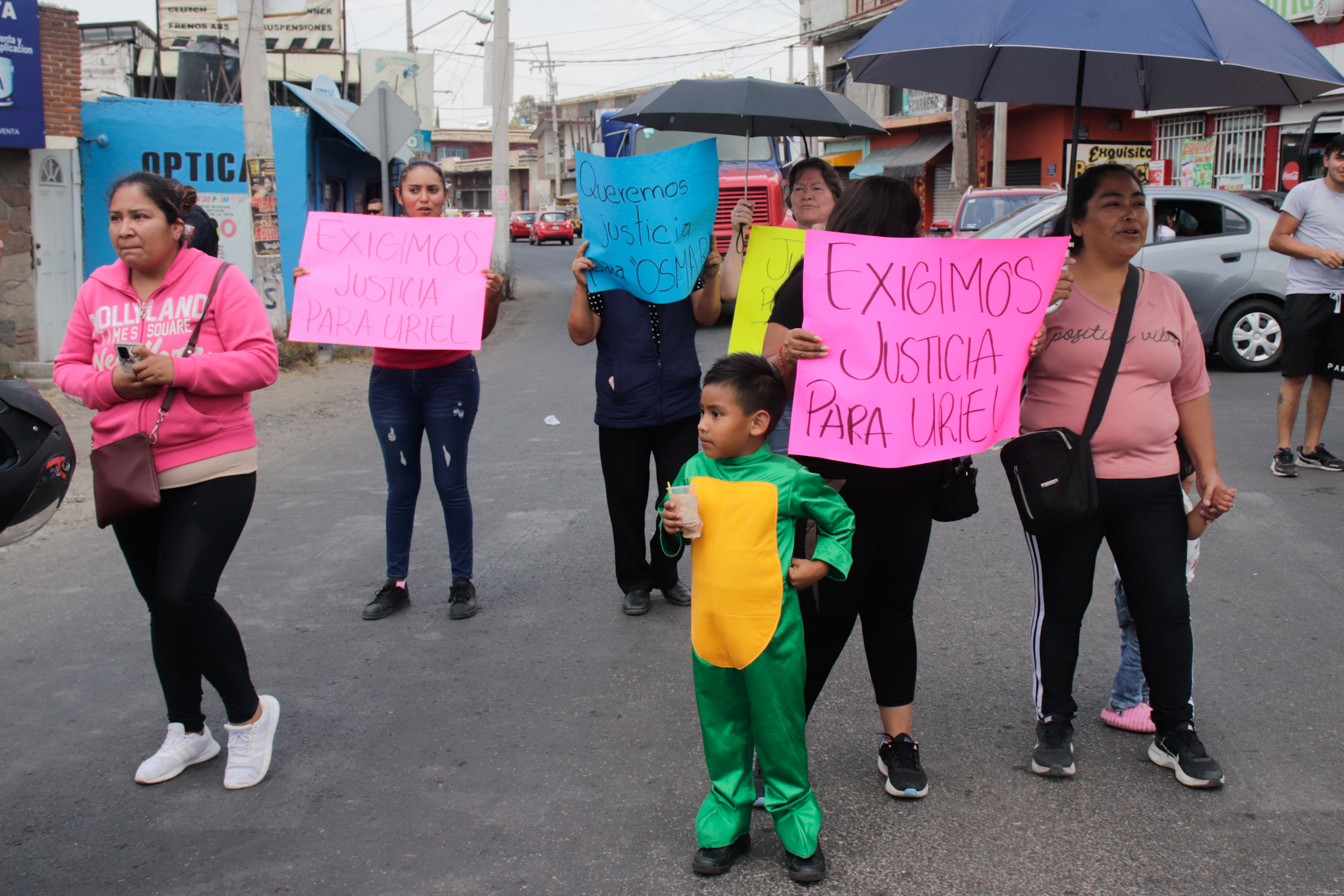 Familiares y vecinos exigen justicia para el pequeño Osmar Uriel
