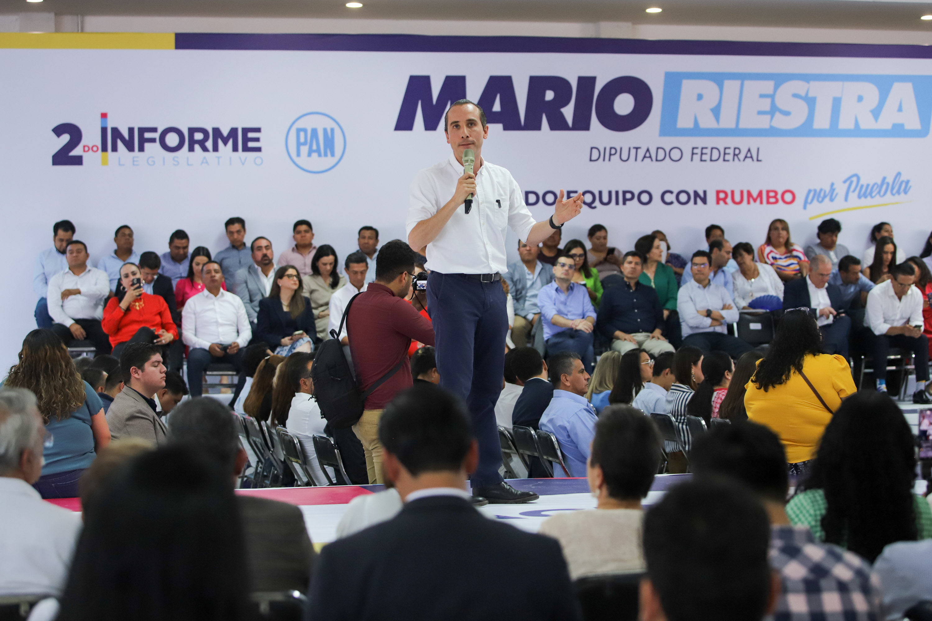 VIDEO Segundo Informe de Labores de Mario Riestra Piña