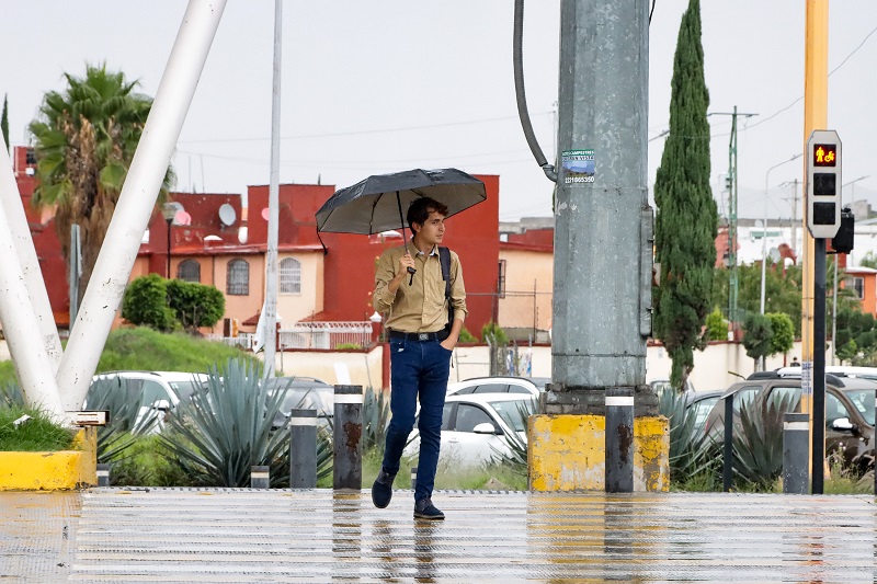 Lluvias moderadas y calor prevén para este jueves en Puebla