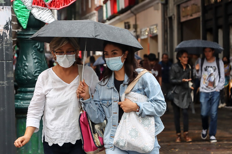 Prevén lluvias y calor a mitad de semana en Puebla