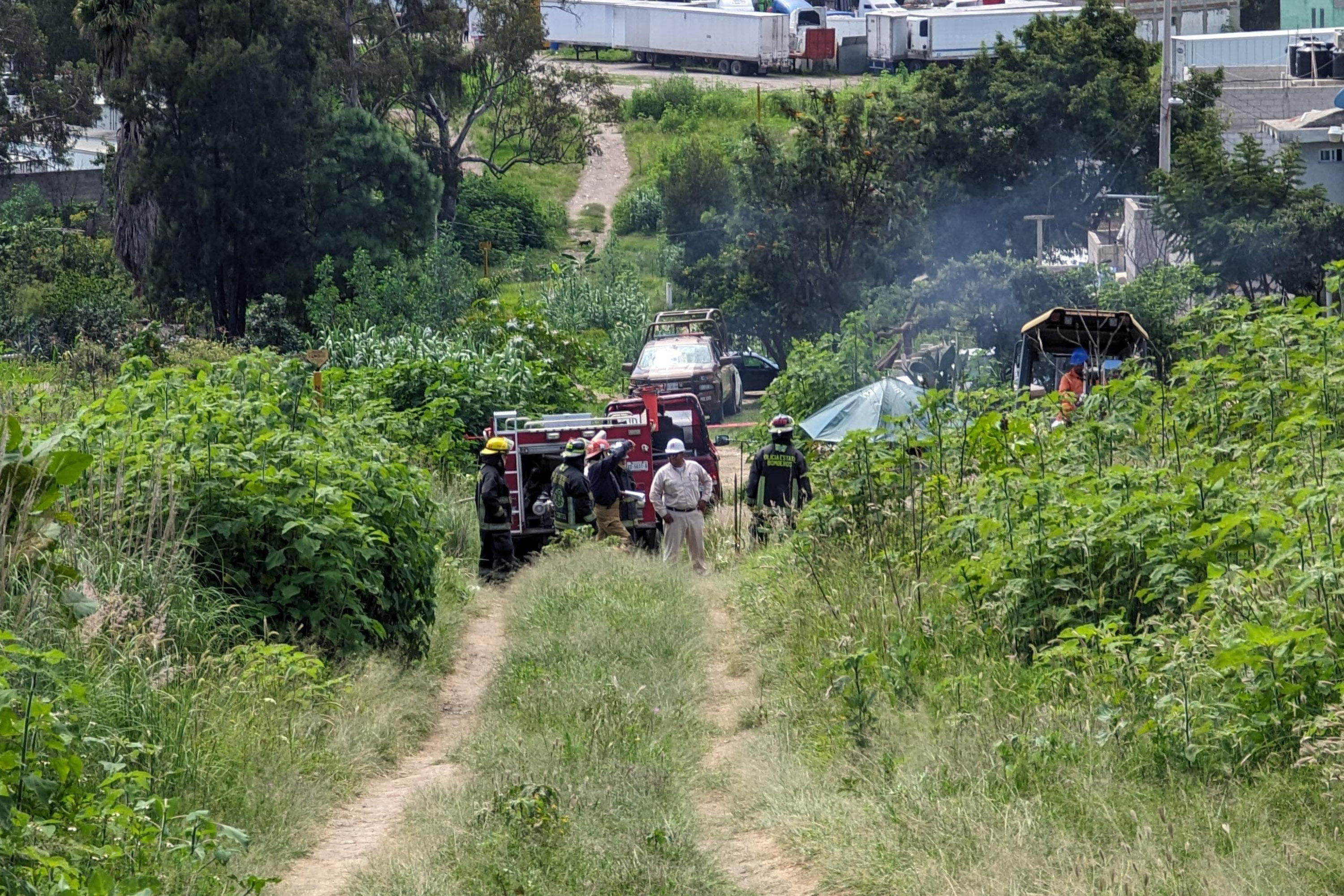 Localizan huachitúnel y toma clandestina en San Jerónimo Caleras