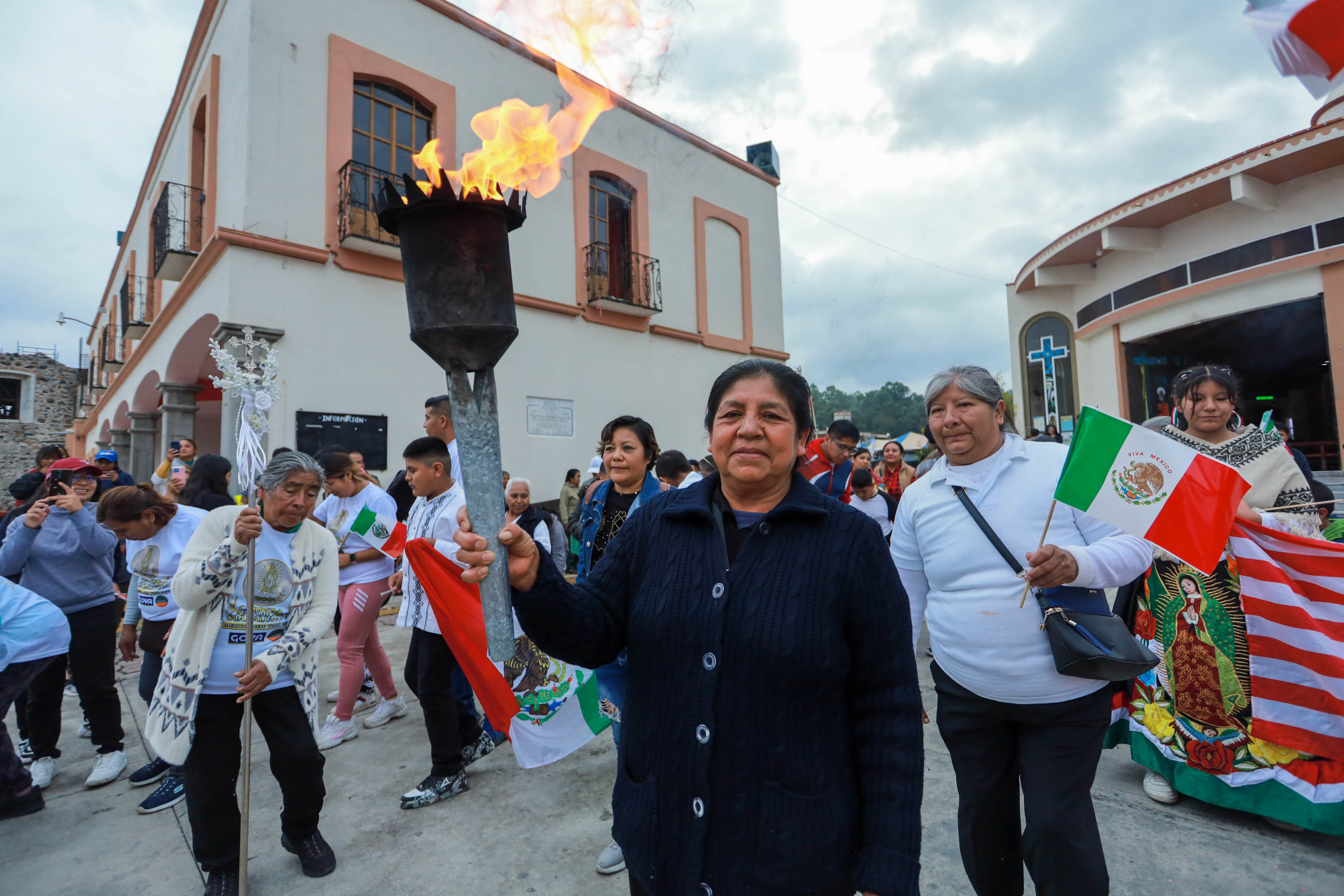 VIDEO Con Antorcha Guadalupana hay esperanza de una reforma migratoria