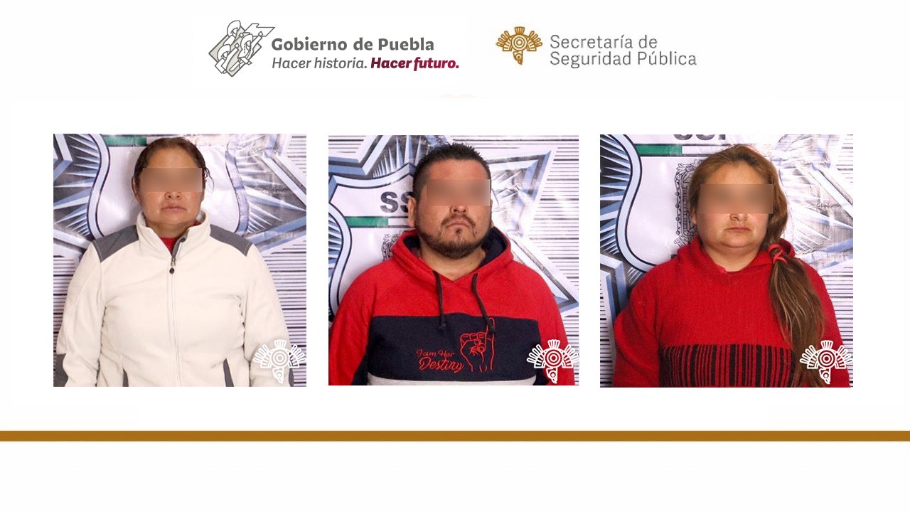 Cae banda delictiva que operaba en Puebla y Veracruz