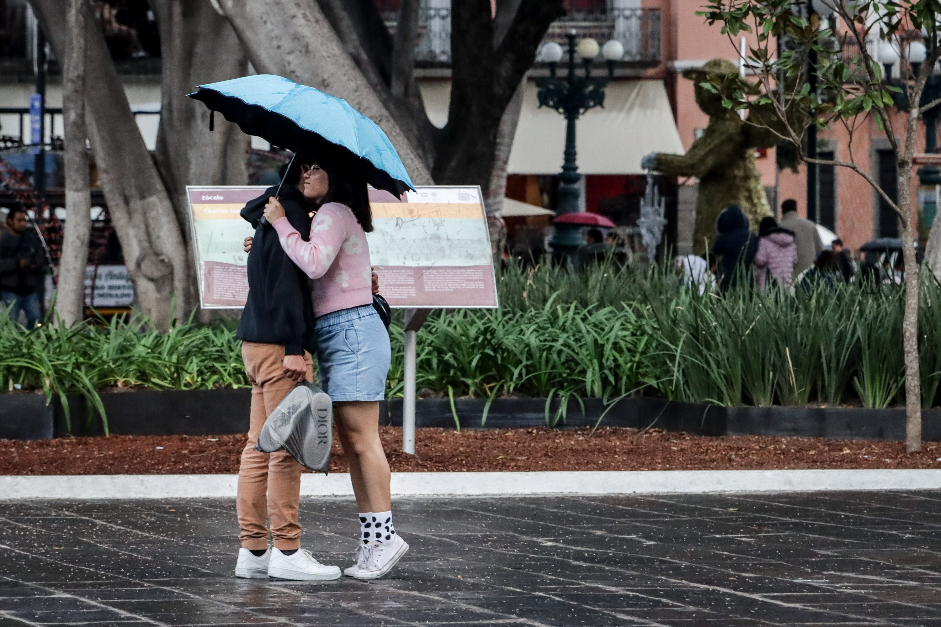 Las lluvias le bajan dos rayitas a su fuerza en Puebla para este lunes