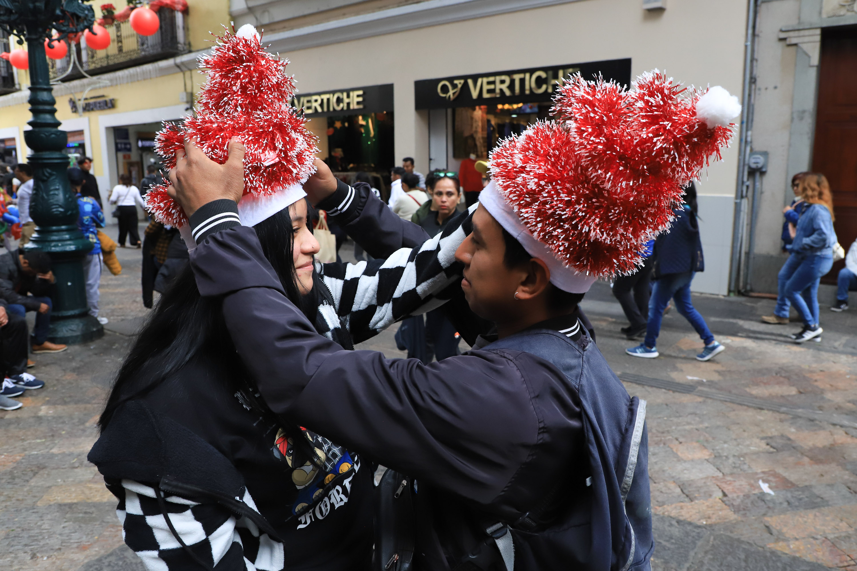 Espíritu navideño de los poblanos