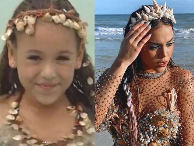 Danna Paola revive a la niña de la mochila Azul, pero en versión sensual