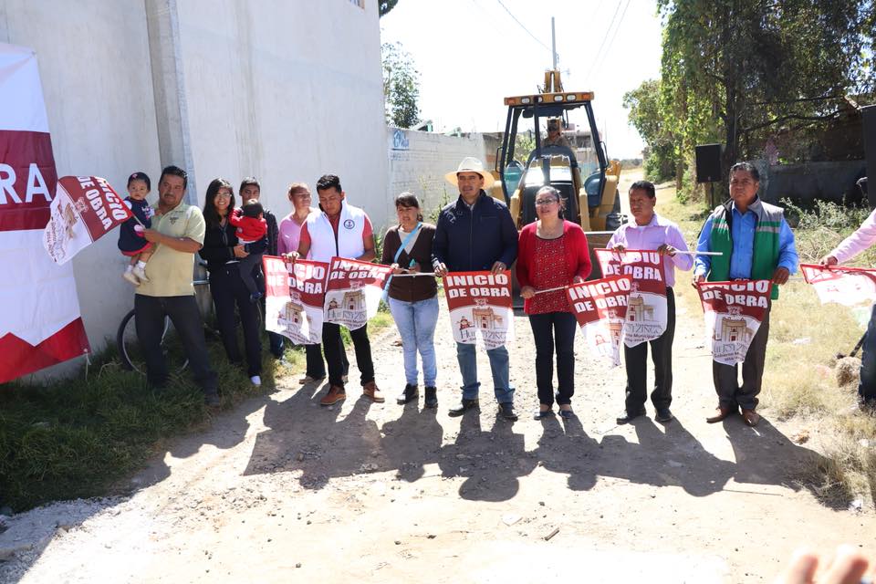 Pavimentarán con concreto hidráulico 2 calles de Huejotzingo
