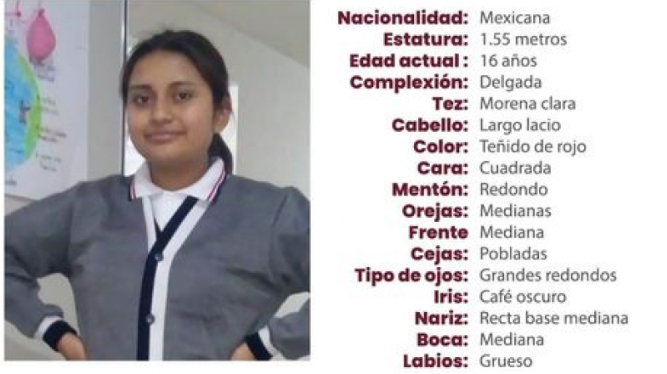 Karla de 16 años desapareció en Huejotzingo