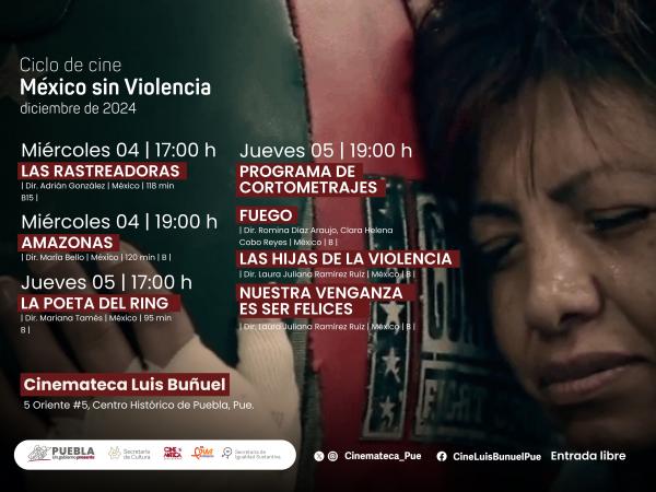 En Cinemateca Luis Buñuel presentarán ciclo México sin Violencia