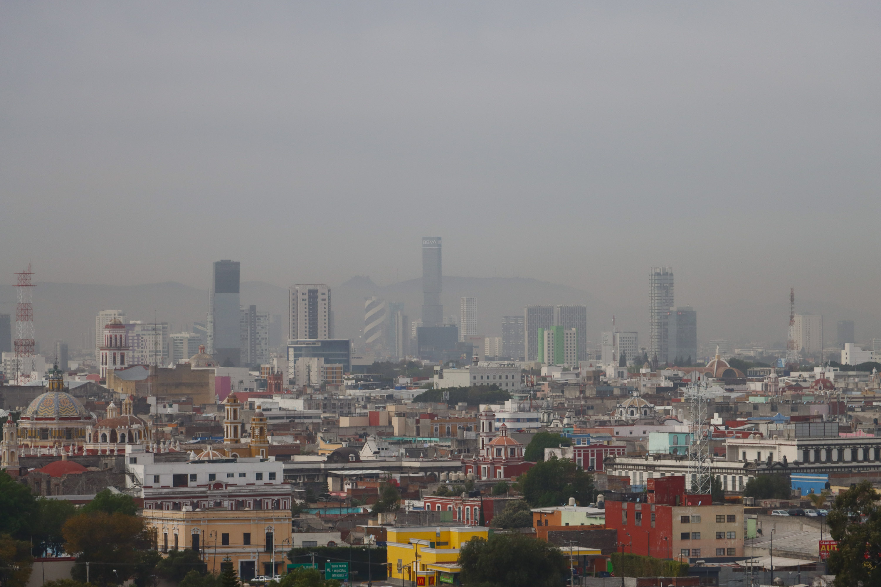 VIDEO Zona Metropolitana de Puebla amanece con mala calidad del aire