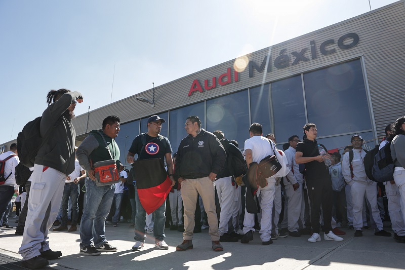 Céspedes se pronuncia por un acuerdo justo en la planta de Audi