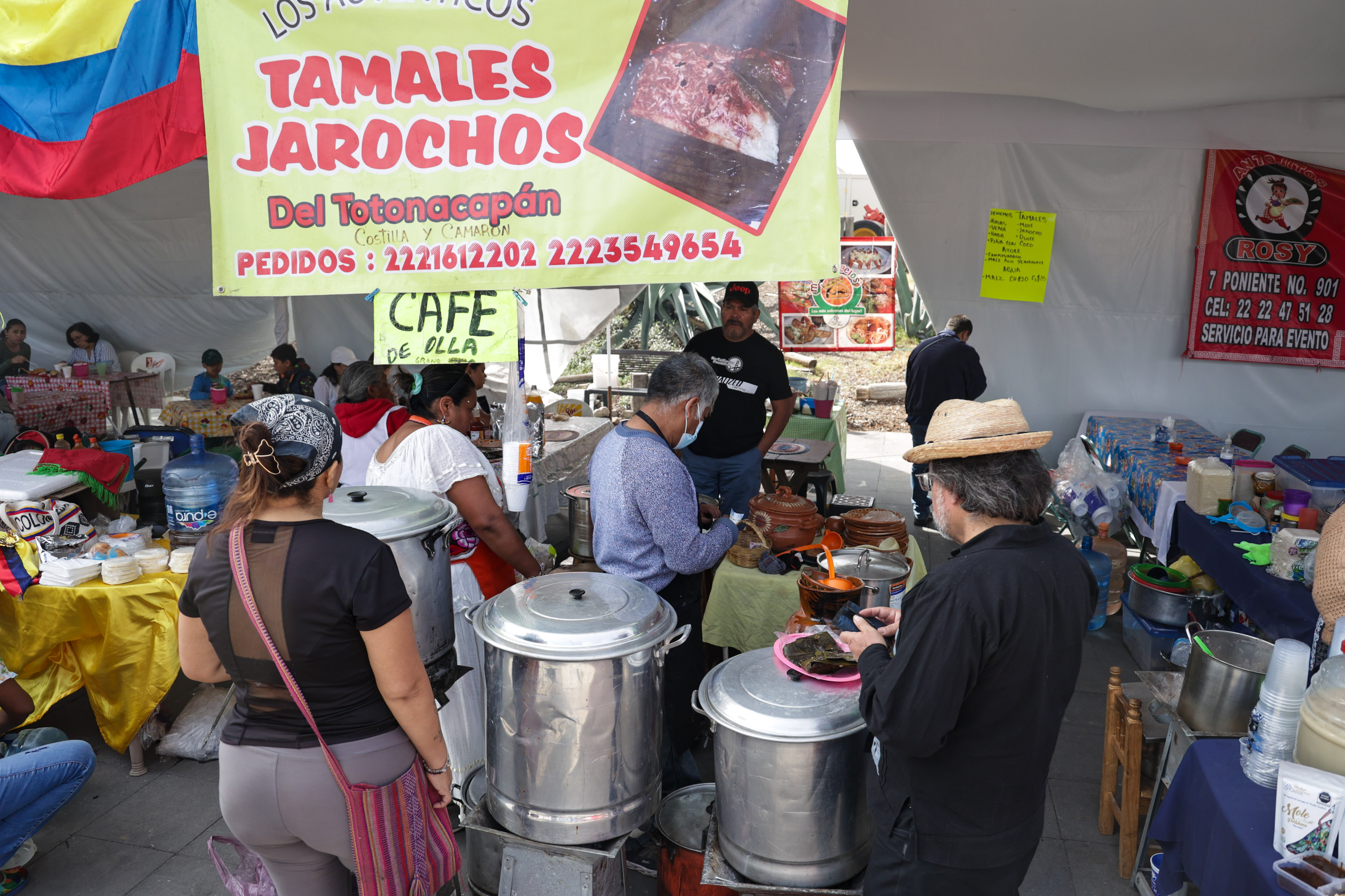 Asiste a la tercera Feria del Tamal en San Pedro Cholula