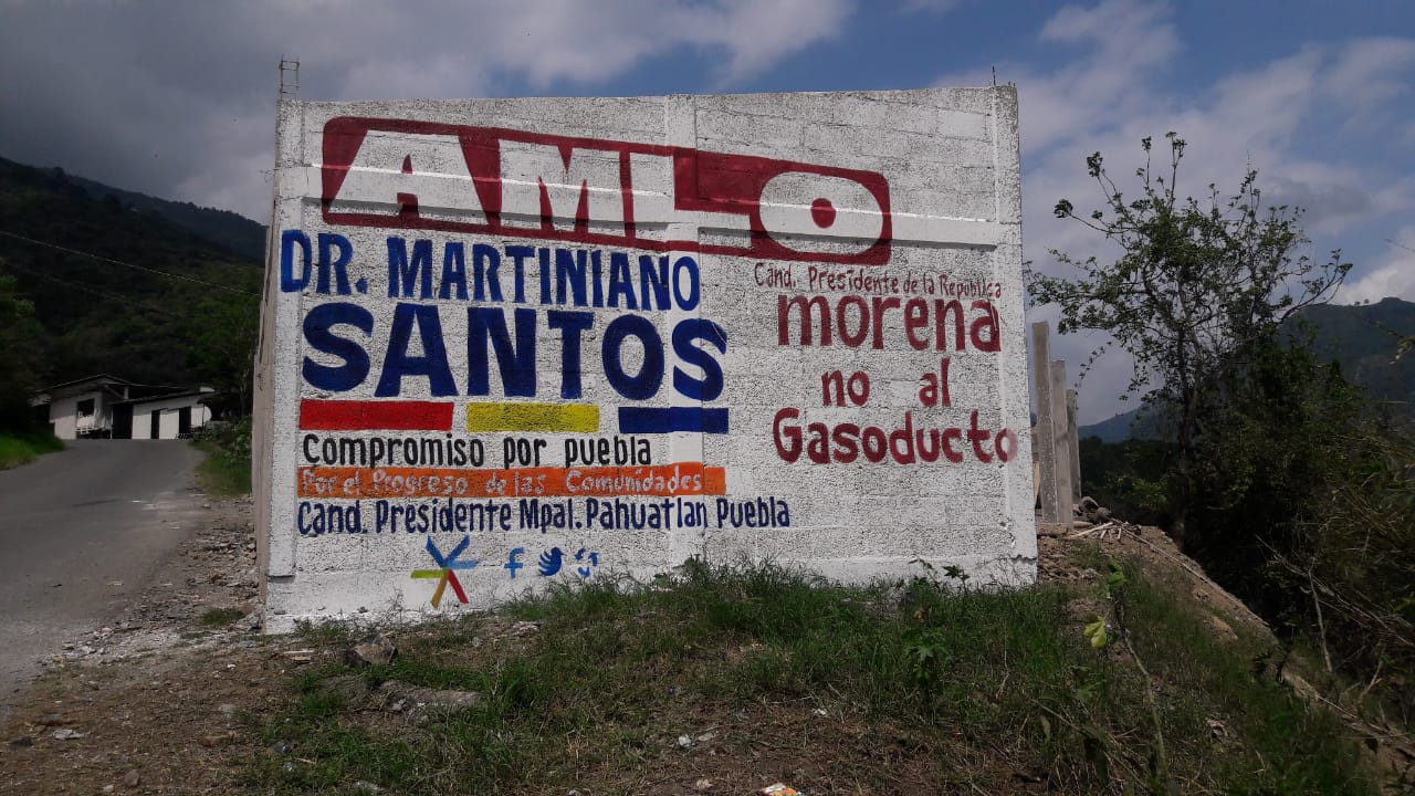 Candidato finge ser opositor a gasoducto para obtener votos en Pahuatlán