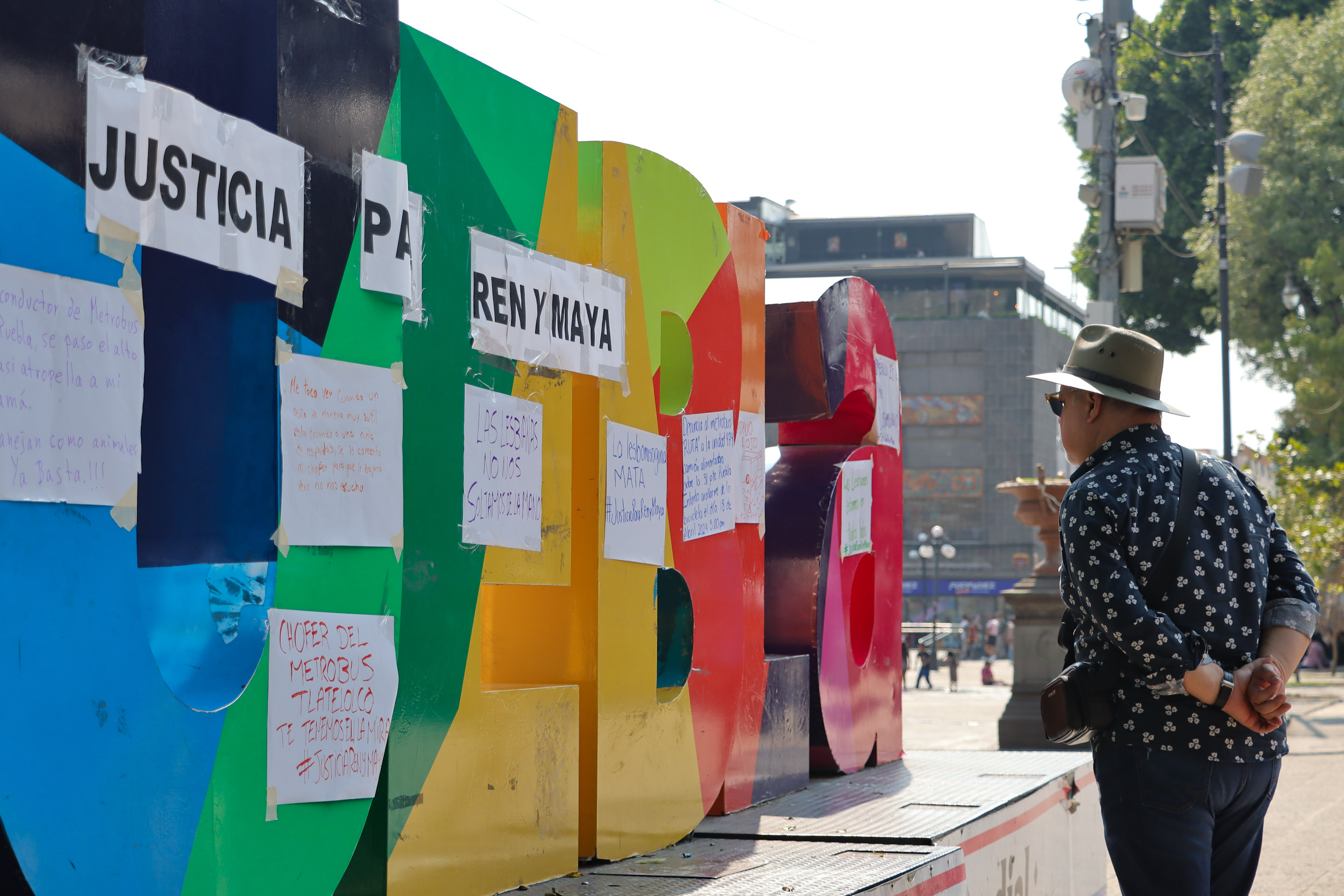 VIDEO Desde Puebla exigen justicia para Ren y Maya