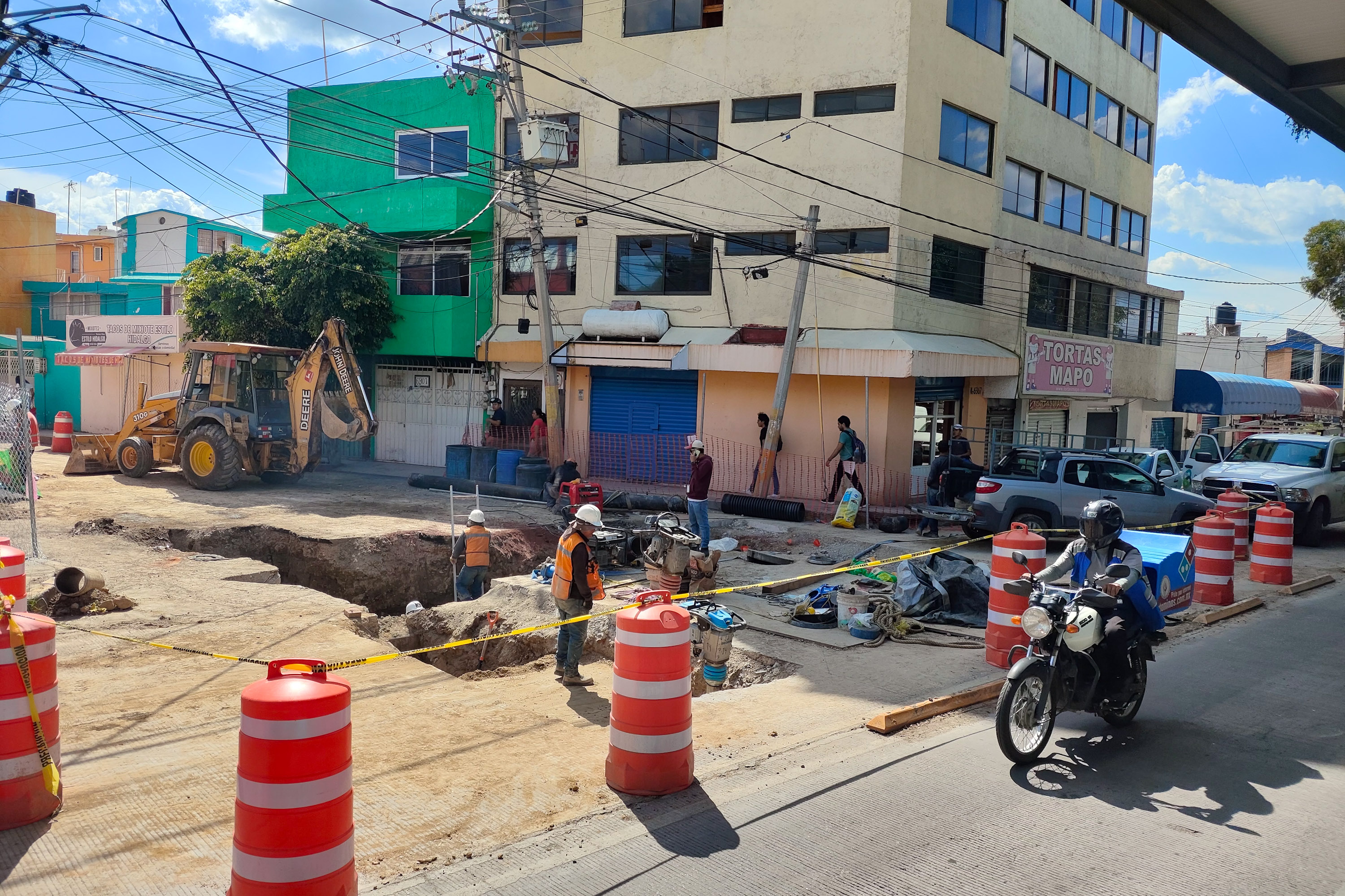 Atención: Hay reducción de carriles en bulevar Valsequillo frente a la BUAP