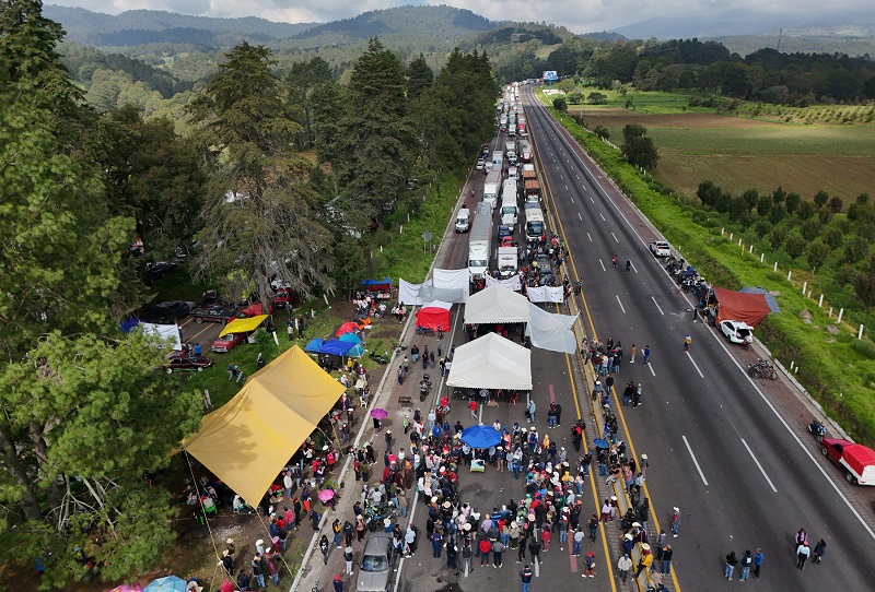 Ejidatarios no bloquearán otra vez autopistas en Puebla: Segob