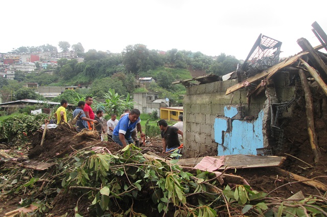 Lluvias dejaron 29 zonas afectadas en territorio de Huauchinango