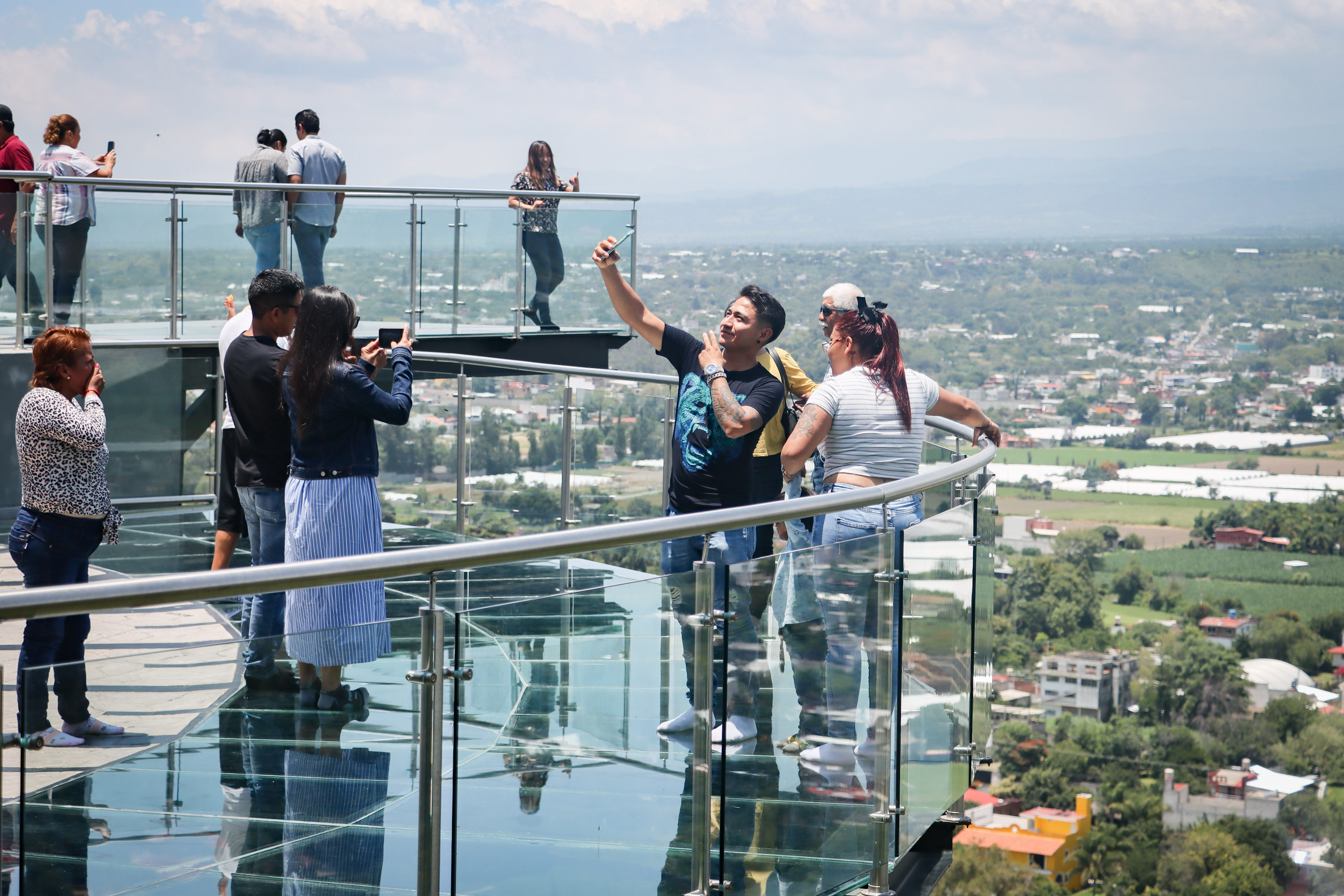 Cumple un año de vida el Mirador de Cristal en Atlixco