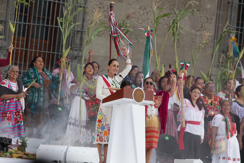 Sheinbaum incluye a Puebla en 3 de sus 100 compromisos de gobierno