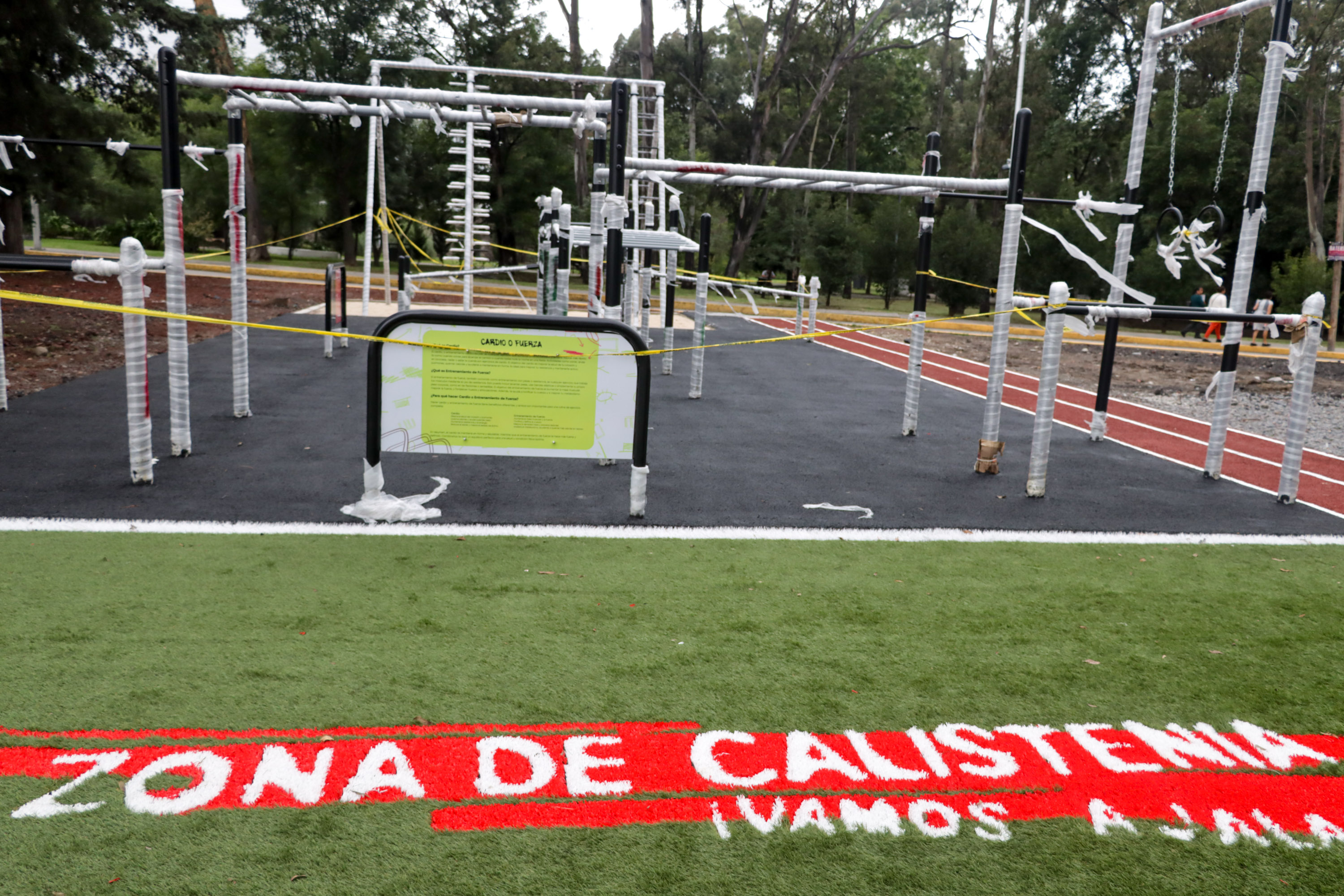 El Fuerte de Loreto contará con zona de calistenia