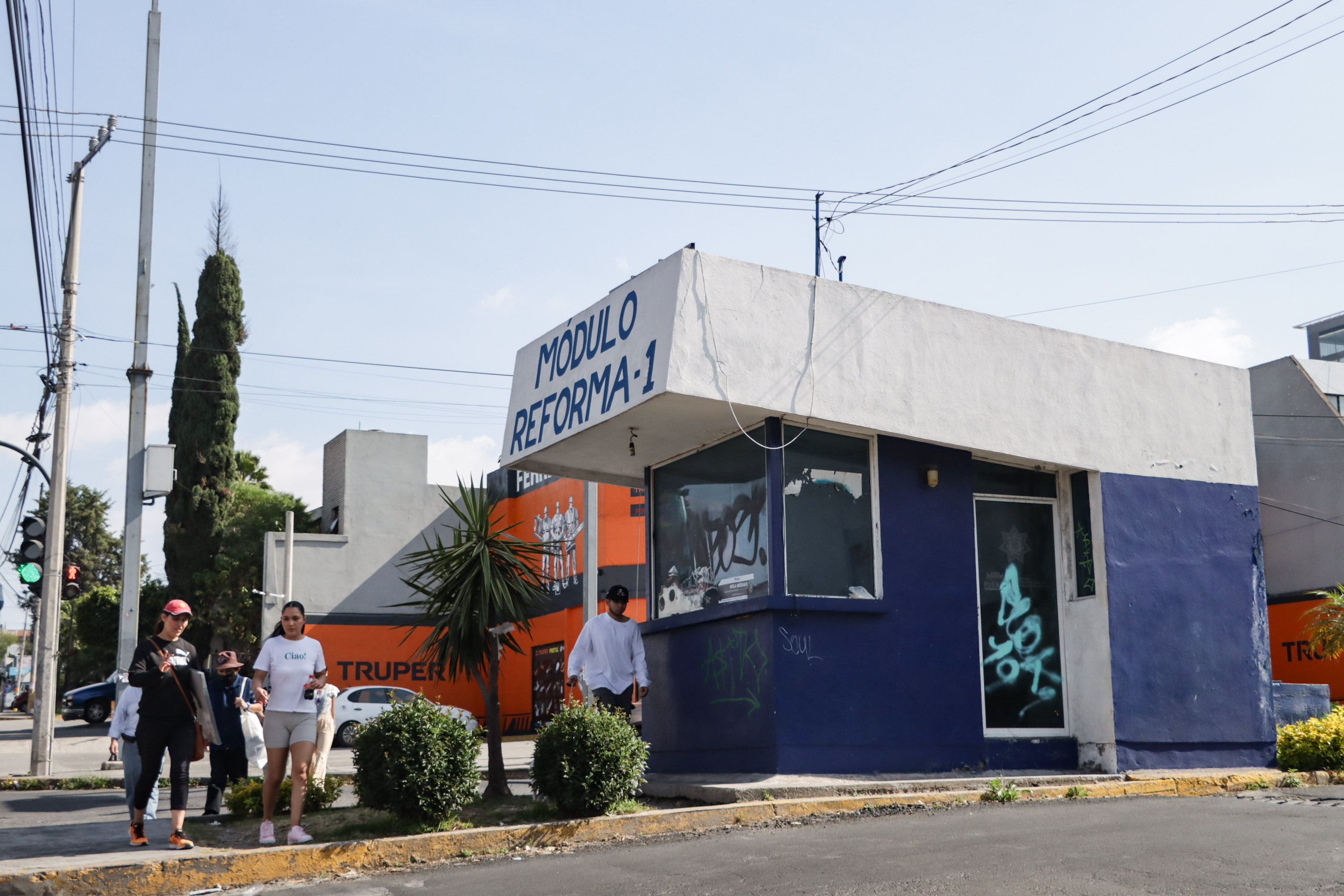 SSC de Puebla busca recuperar casetas de seguridad abandonadas