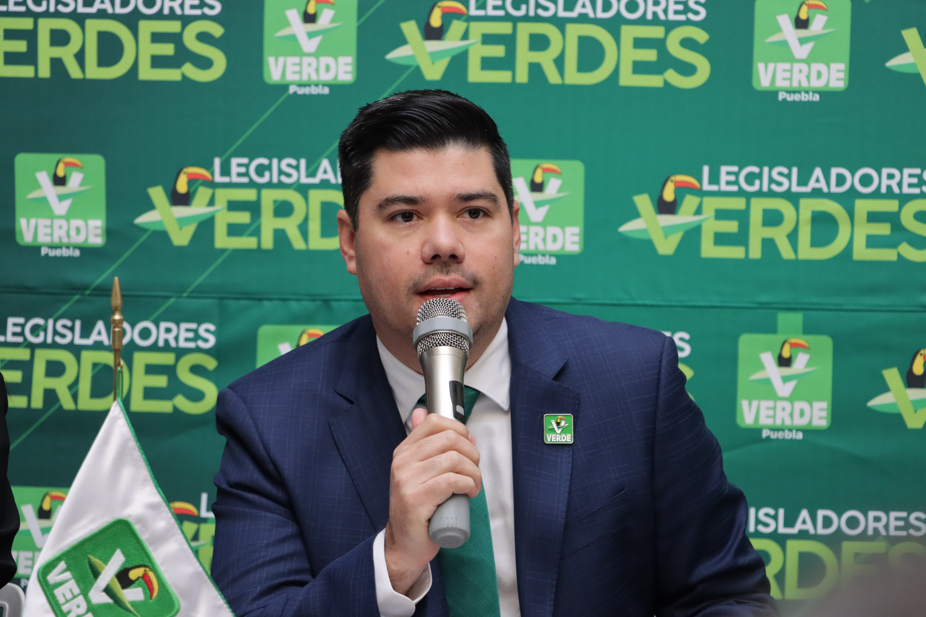 Jaime Natale se mantiene al frente del PVEM en Puebla hasta el 2028