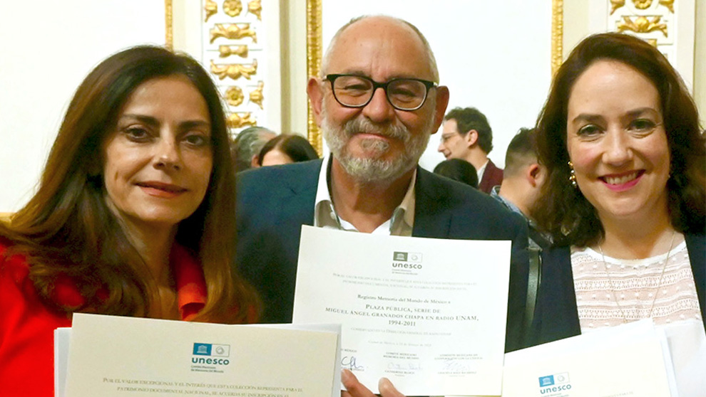 Reconoce la UNESCO archivos y documentos preservados por la UNAM