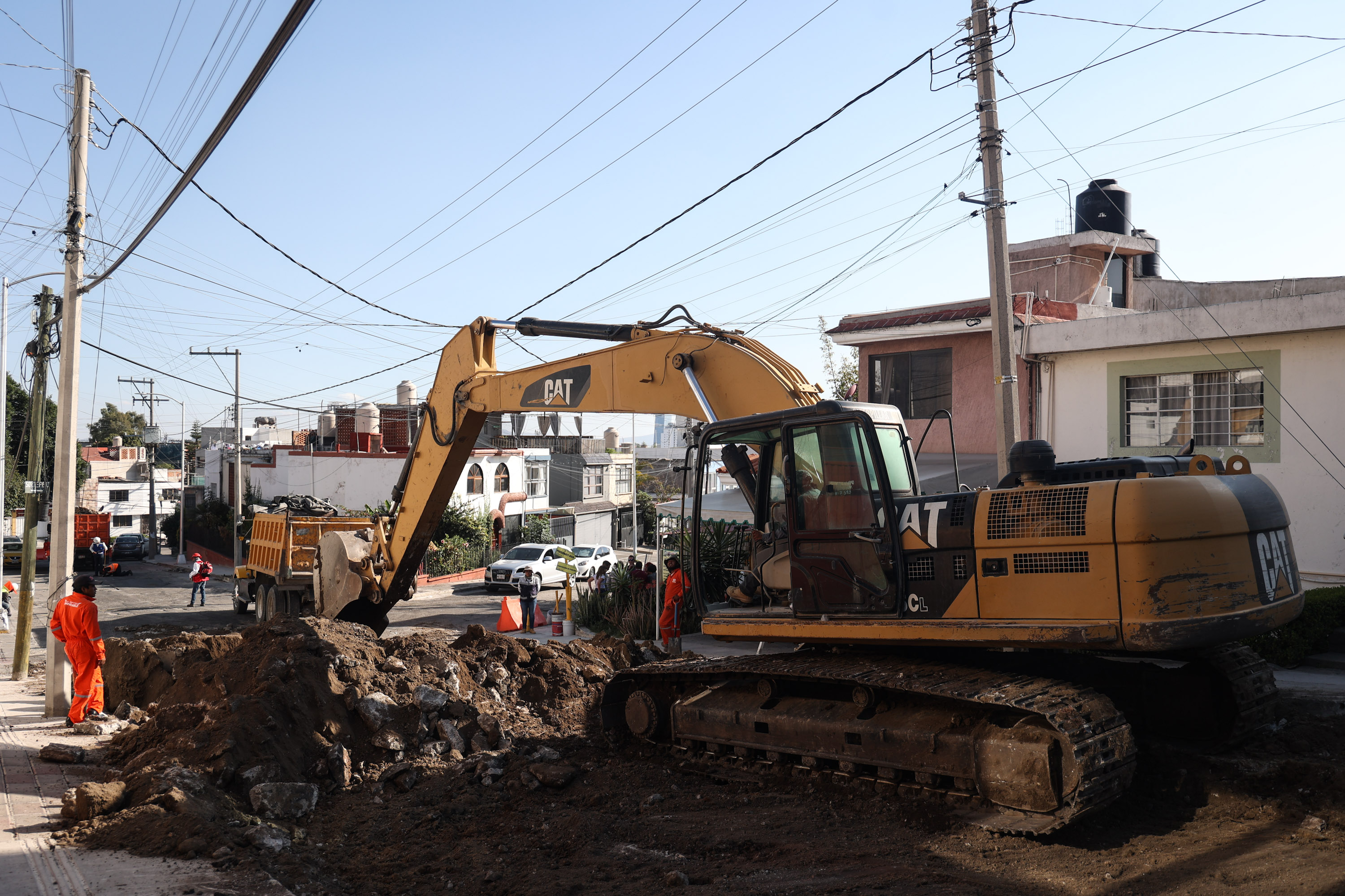 Por obras cierran las calles Citlaltépetl y Nopalucan